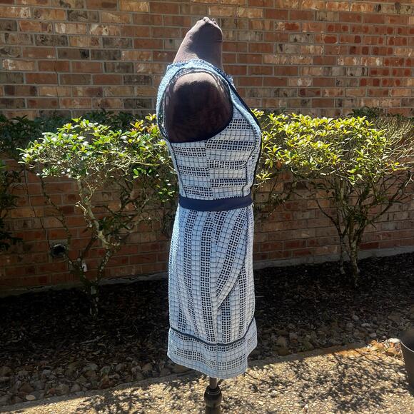 Adelyn Rae Rhea Woven Lace Dress Blue Sz XS - Picture 5 of 10